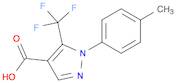 1H-Pyrazole-4-carboxylicacid, 1-(4-methylphenyl)-5-(trifluoromethyl)-