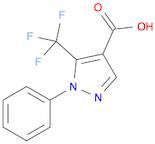 1-Phenyl-5-(trifluoromethyl)-1H-pyrazole-4-carboxylic acid