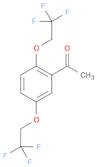Ethanone,1-[2,5-bis(2,2,2-trifluoroethoxy)phenyl]-