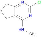 2-CHLORO-N-METHYL-6,7-DIHYDRO-5H-CYCLOPENTA[D]PYRIMIDIN-4-AMINE