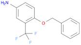 Benzenamine, 4-(phenylmethoxy)-3-(trifluoromethyl)-