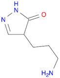 4-(3-AMINOPROPYL)-2,4-DIHYDRO-3H-PYRAZOL-3-ONE