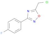 5-(Chloromethyl)-3-(4-fluorophenyl)-1,2,4-oxadiazole