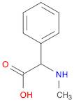 Benzeneacetic acid, a-(methylamino)-
