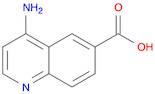 4-Aminoquinoline-6-carboxylic acid
