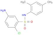 5-Amino-2-chloro-N-(2,4-dimethylphenyl)benzenesulfonamide