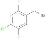 1-(Bromomethyl)-4-chloro-2,5-difluorobenzene