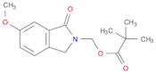 (6-Methoxy-1-oxoisoindolin-2-yl)methyl pivalate