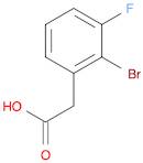 (2-bromo-3-fluorophenyl)acetic acid
