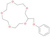 1,4,7,10,13-Pentaoxacyclopentadecane, 2-(phenoxymethyl)-