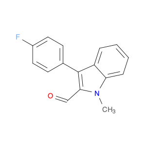 3-(4-Fluorophenyl)-1-methyl-1H-indole-2-carbaldehyde