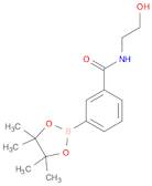 N-[2-Hydroxyethyl]benzamide-3-boronic acid, pinacol ester