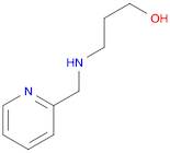 3-((2-pyridinylmethyl)amino)-1-propanol