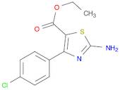 Ethyl 2-amino-4-(4-chlorophenyl)thiazole-5-carboxylate