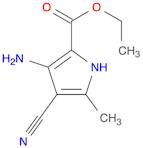 Ethyl 3-amino-4-cyano-5-methyl-1H-pyrrole-2-carboxylate