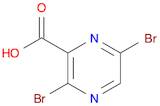 3,6-Dibromopyrazine-2-carboxylic acid