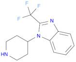 1-(4-PIPERIDINYL)-2-(TRIFLUOROMETHYL)-1H-BENZIMIDAZOLE