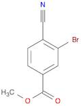 Methyl 3-bromo-4-cyanobenzoate