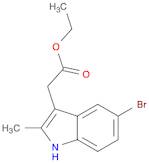 1H-Indole-3-acetic acid, 5-bromo-2-methyl-, ethyl ester