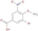 3-Bromo-4-methoxy-5-nitrobenzoic acid