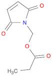 1h-pyrrole-2,5-dione, 1-[(1-oxopropoxy)methyl]-