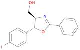 ((4R,5R)-5-(4-Iodophenyl)-2-phenyl-4,5-dihydrooxazol-4-yl)methanol