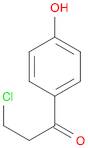 3-Chloro-1-(4-hydroxyphenyl)propan-1-one