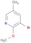 3-Bromo-2-methoxy-5-methylpyridine