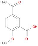Benzoicacid, 5-acetyl-2-methoxy-