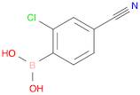 2-Chloro-4-cyanophenylboronic acid