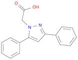 1H-Pyrazole-1-aceticacid, 3,5-diphenyl-