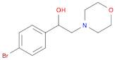 1-(4-Bromophenyl)-2-morpholinoethanol