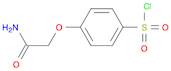 4-(2-AMINO-2-OXOETHOXY)-BENZENESULFONYL CHLORIDE