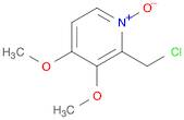 2-CHLOROMETHYL-3,4-DIMETHOXYPYRIDINE-N-OXIDE