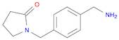 1-[4-(AMINOMETHYL)BENZYL]PYRROLIDIN-2-ONE