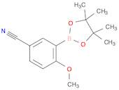 4-Methoxy-3-(4,4,5,5-tetramethyl-1,3,2-dioxaborolan-2-yl)benzonitrile