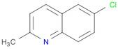 6-Chloro-2-methylquinoline
