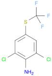 2,6-Dichloro-4-((trifluoromethyl)thio)aniline