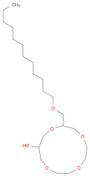 1,4,7,10-Tetraoxacyclotridecan-12-ol, 2-[(dodecyloxy)methyl]-