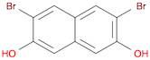 3,6-Dibromonaphthalene-2,7-diol