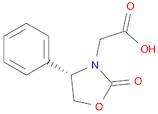 (S)-2-(2-Oxo-4-phenyloxazolidin-3-yl)acetic acid