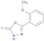 1,3,4-Oxadiazole-2(3H)-thione, 5-(2-methoxyphenyl)-