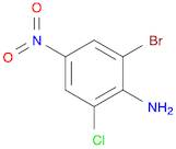 2-Bromo-6-chloro-4-nitroaniline