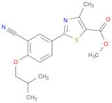Methyl 2-(3-cyano-4-isobutoxyphenyl)-4-methylthiazole-5-carboxylate