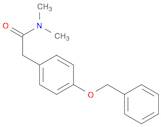 2-(4-(Benzyloxy)phenyl)-N,N-dimethylacetamide