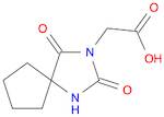 1,3-Diazaspiro[4.4]nonane-3-aceticacid, 2,4-dioxo-