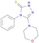 5-morpholin-4-yl-4-phenyl-4H-1,2,4-triazole-3-thiol