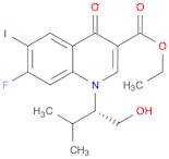 (S)-Ethyl 7-fluoro-1-(1-hydroxy-3-methylbutan-2-yl)-6-iodo-4-oxo-1,4-dihydroquinoline-3-carboxylate