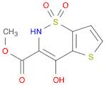 METHYL 4-HYDROXY-2H-THIENO[2,3-E][1,2]THIAZINE-3-CARBOXYLATE 1,1-DIOXIDE