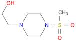 1-Piperazineethanol,4-(methylsulfonyl)-
